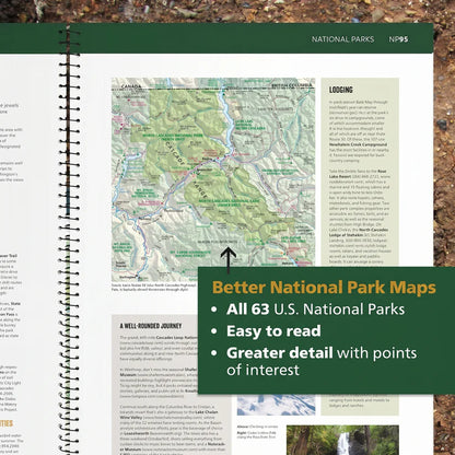 Road Atlas & National Park Guide 2027: United States, Canada, Mexico