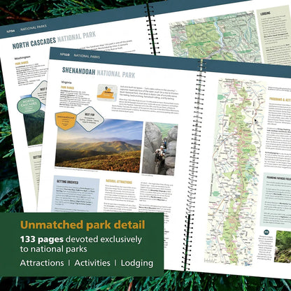 Road Atlas & National Park Guide 2027: United States, Canada, Mexico