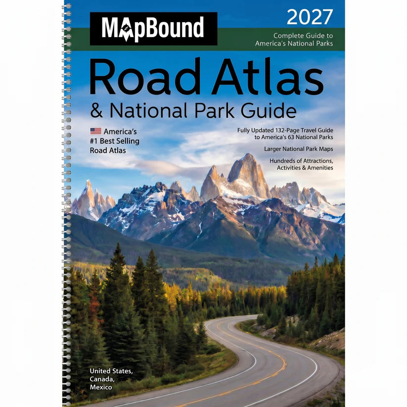 Road Atlas & National Park Guide 2027: United States, Canada, Mexico